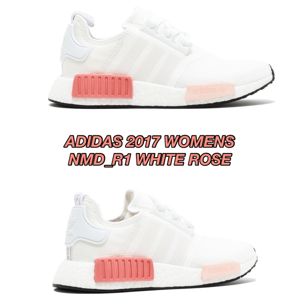 Adidas NMD_R1 womens “white rose” size 6.5